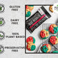 Dairy Free Vegan Chocolate Chips | All Natural | Certified Kosher | Gluten-Free, Dairy-Free, Nut-Free | Vegan | 9 Oz Bag (Semi Sweet Chocolate Chips, 4 Packs)