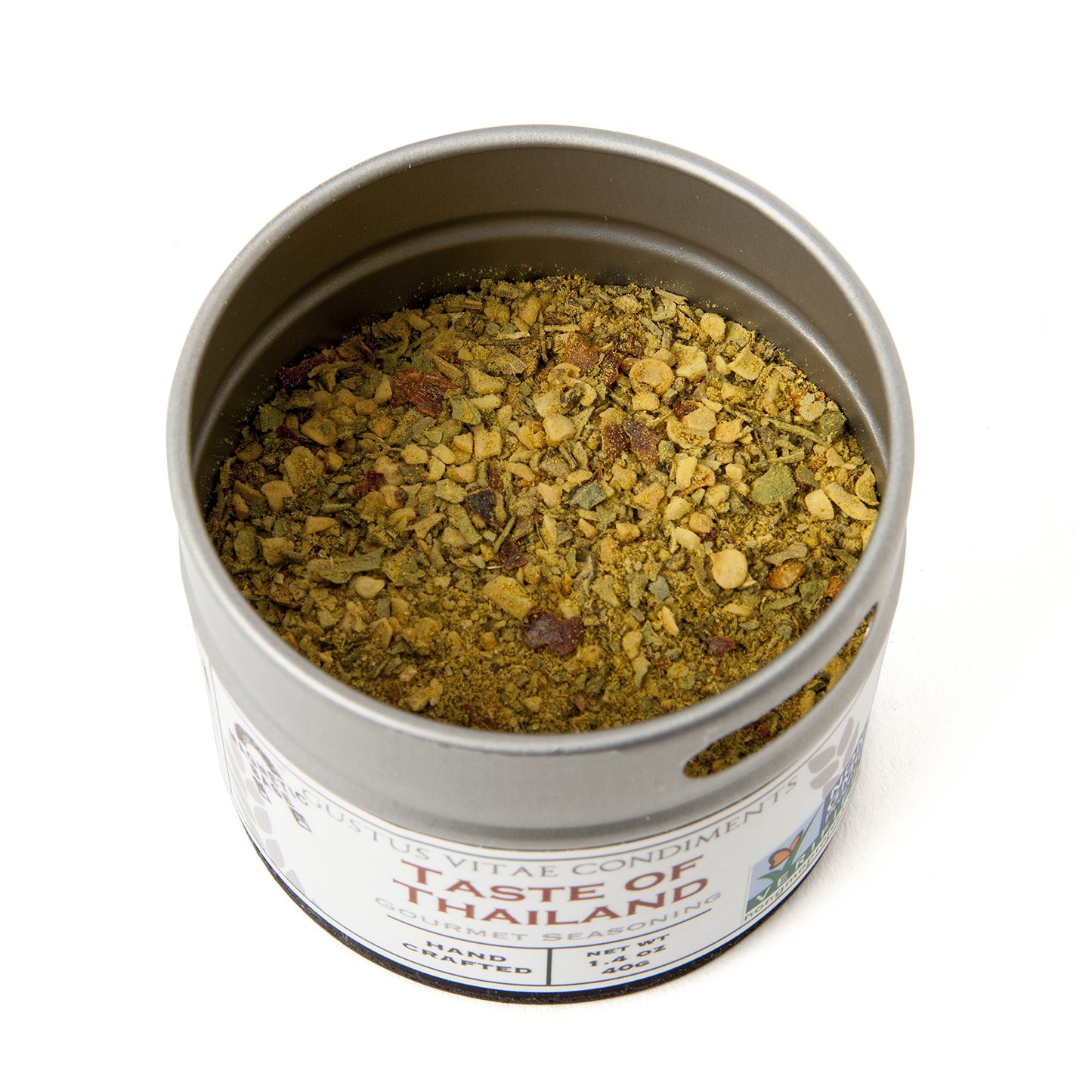Taste Of Thailand Seasoning | Non Gmo Verified | Magnetic Tin | Spice Blend | 1.4Oz | Crafted In Small Batches By Gustus Vitae |