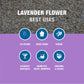 Tiesta Tea Dried Organic Lavender Flower Loose Leaf Non-Caffeinated Blend Bulk Pouch - 200 Cups