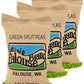 Certified Glyphosate Residue Free Green Split Peas | 15 LBS | 100% Desiccant Free | Family Farmed in Washington State | Non-GMO 