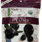 Made In Nature Organic Plums, Pitted, Dried and Unsulfured, 6-Ounce Bags (Pack of 6)