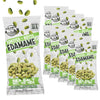 Far Field Crunchy Roasted Edamame Beans - Sea Salt, 10-Pack, 11g Protein Per 26g Bag, Low Carb, High-Protein Plant-Based Snack