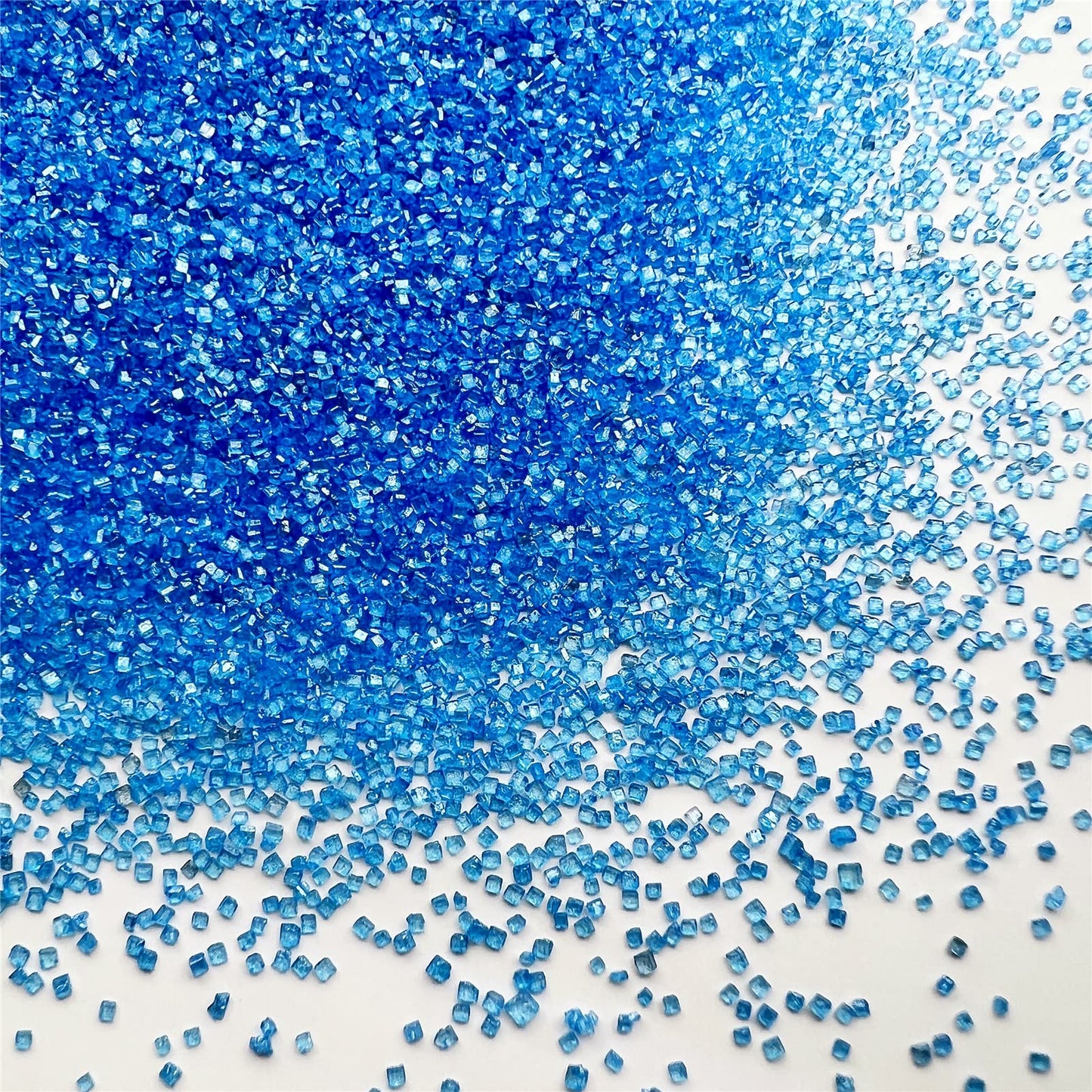 Se Si&Moos Deep Blue Sanding Sugar Blue Edible Sparkling Sprinkles Sanding Sugar Crystals For Cookie Decorating Edible Glitter R