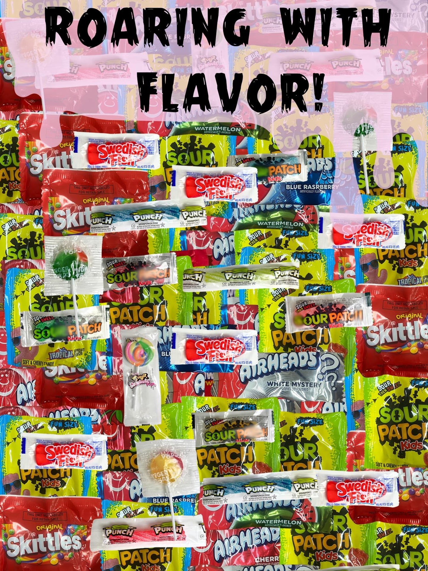 Party Favor Candy Mix - 20 lb Party Stuffers - Goodie Bag Stuffers for Kids - Variety Pack - Bulk Candy Bags - Individually Wrap