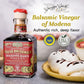 Giusti Balsamic Vinegar of Modena IGP - 8.45 fl oz (Pack of 2) - Rich & Thick, Black