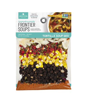 Frontier Soups Homemade In Minutes Soup Mix, South Of The Border Tortilla, 4.5 Oz