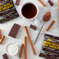 Castle Kitchen Dark Hot Chocolate Single 1Oz Packets (25 Count) Dairy Free, Vegan Hot Cocoa - Just Add Water - For On The Go, Travel & Work
