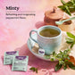 Yogi Purely Peppermint Tea - Caffeine-Free Organic Tea Bags - 64 Count (4 Packs)