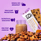 IQBAR Brain and Body Plant Protein Bars - Almond Butter Chip - 24-Count Low Carb - Gluten Free  High Fiber  Vegan Snacks - Low Sugar Meal Replacement