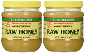 Ys Organic Bee Farms Honey (Raw) 14 Oz. Pack Of 2