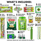 St Patricks Day Variety Pack Gift Basket Care Package, Candy, Chips Lucky Irish Themed Gift Box