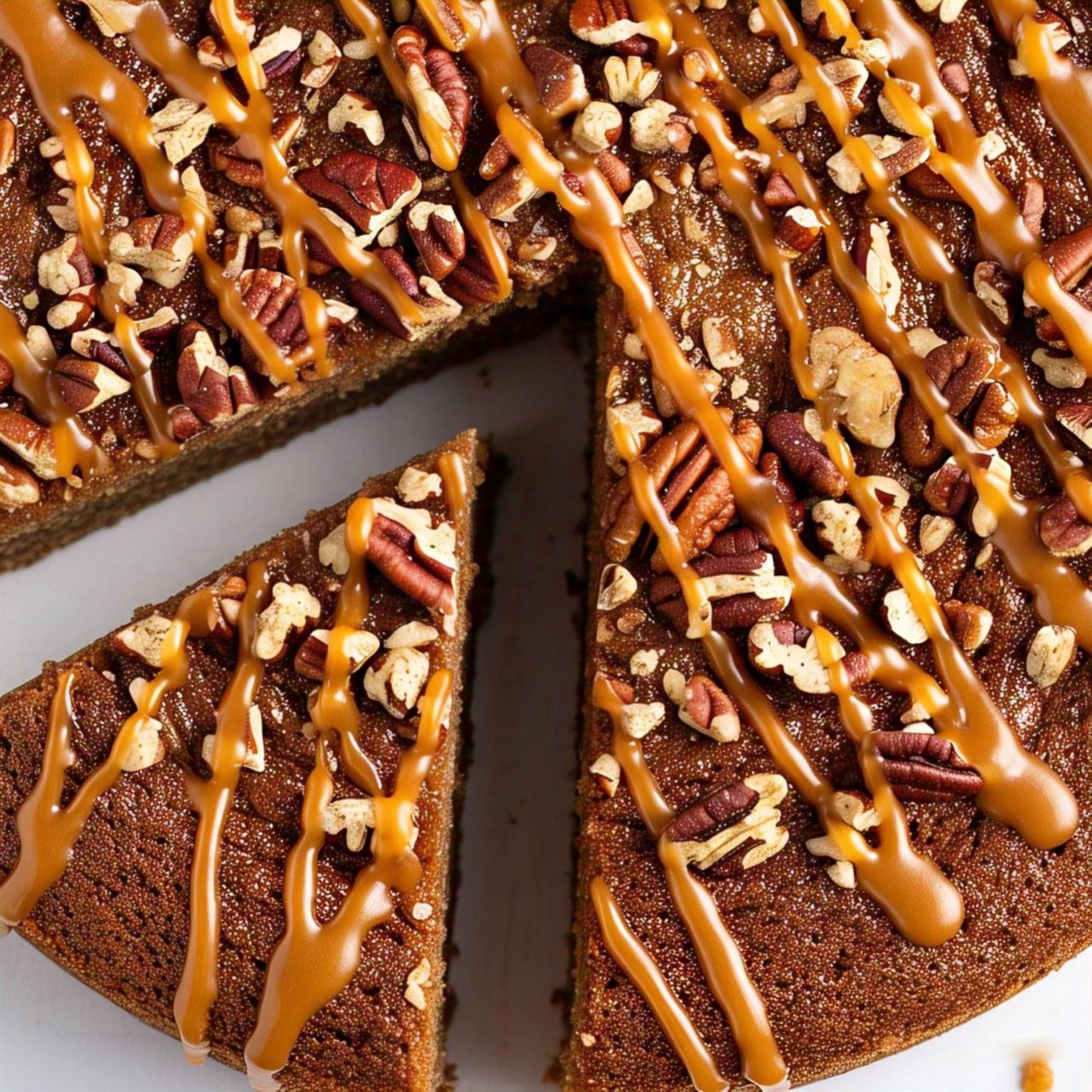 Andy Anand'S Caramel Pecan Cake 9'' Gift Boxed Great Idea For Birthday, Wedding Anniversary, Christmas Mothers & Fathers Day - 2