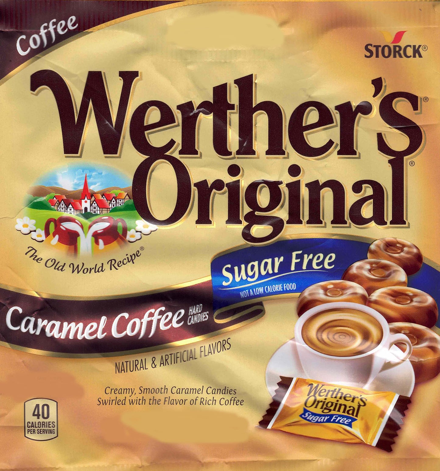Bulk Werthers Original Hard Candy | Bulk Candy Individually Wrapped | Werthers Caramel Candy | 1 Lb Individual Flavor Bag | Ship
