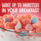 General Mills Franken Berry Cereal with Monster Marshmallows, Family Size, 16 oz, Whole Grain, Kids Breakfast Cereal