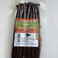FITNCLEAN VANILLA 25 Organic Madagascar Vanilla Beans Grade A for Extract, Cooking & Baking - 25 Count, Certified USDA Organic