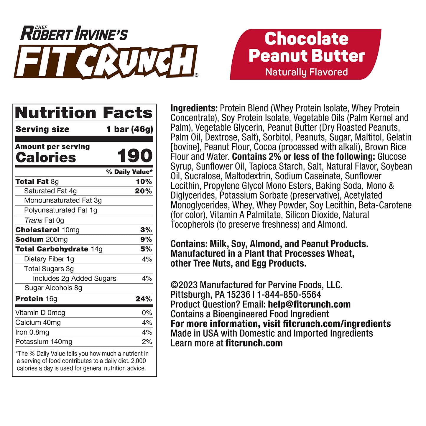 Fitcrunch Snack Size Protein Bars, Designed By Robert Irvine, 6-Layer Baked Bar, 3G Of Sugar, Gluten Free & Soft Cake Core (18 B
