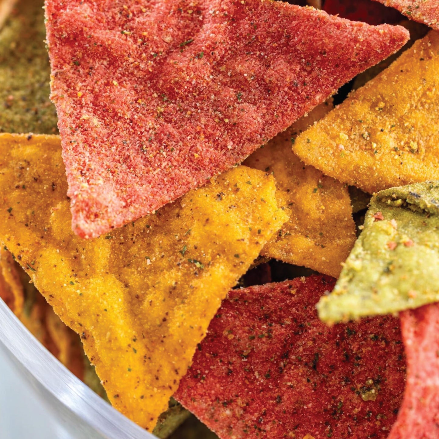 Sensible Portions Garden Veggie Flavor Burst Tortilla Chips, Nacho, 2 Oz (Pack of 6)