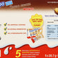Ferrero Rocher Kinder Hippo-Cocoa Bars, 5 Count