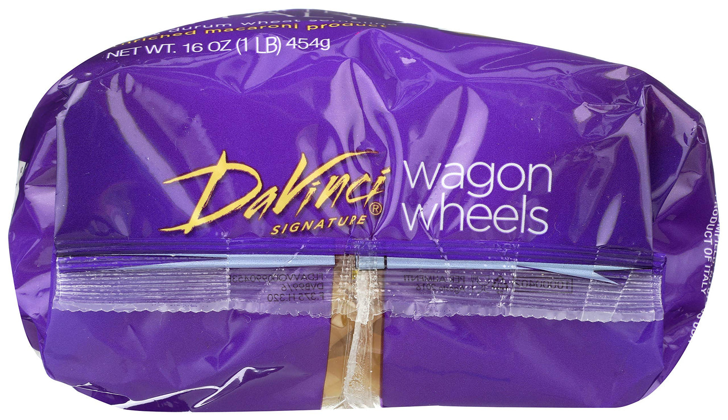 Davinci, Pasta Wagon Wheels, 16 Oz, (Pack Of 10)