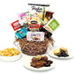Hand-Crafted 14 Piece Customizable Chocolate Gift Basket Of Gourmet Chocolates, Cookies, And Crunches. Tasty Treats Selected For