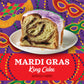 Community Coffee Mardi Gras King Cake Flavored Coffee Pods, Medium Roast, 12 Count (Pack of 6), Compatible with Keurig 2.0