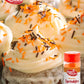 Bakers Choice Orange Sprinkles For Baking - Jimmies Sprinkles For Ice Cream Toppings - Dairy Free, Kosher 2.8 Oz.