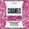 Candy Envy - Individually Wrapped Caramels - Hot Pink Wrapper - 2 Pound Bulk Hot Pink Candy