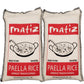 Matiz Valenciano Paella Rice from Sdiscomfort-reducing | Traditional Spanish Medium-Grain | Risotto  Arrs Negre  Seafood Dishes | Natural Flavor | Soy and Gluten Free (2 x 2.2 lbs)