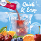 Crystal Light Sugar-Free Fruit Punch Low Calories Powdered Drink Mix 4 Count Pitcher Packets