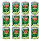 Del Monte Harvest Selects Fresh Cut Green Lima Beans, Canned Vegetables, 12 Pack, 15.25 Oz Can