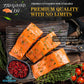Oceanzen:Premium Quality, Atlantic Salmon -4 Packs Of (2 X 6 Oz Fresh Skinless Fillets) Shipped Frozen,Sashimi Grade - Sustainab