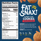Fat Snax Low-Carb Crunchy Mini Keto Cookies, Snickerdoodle, 5 Ounce, Almond Flour Cookies, Certified Gluten-Free, Low Sugar Snac