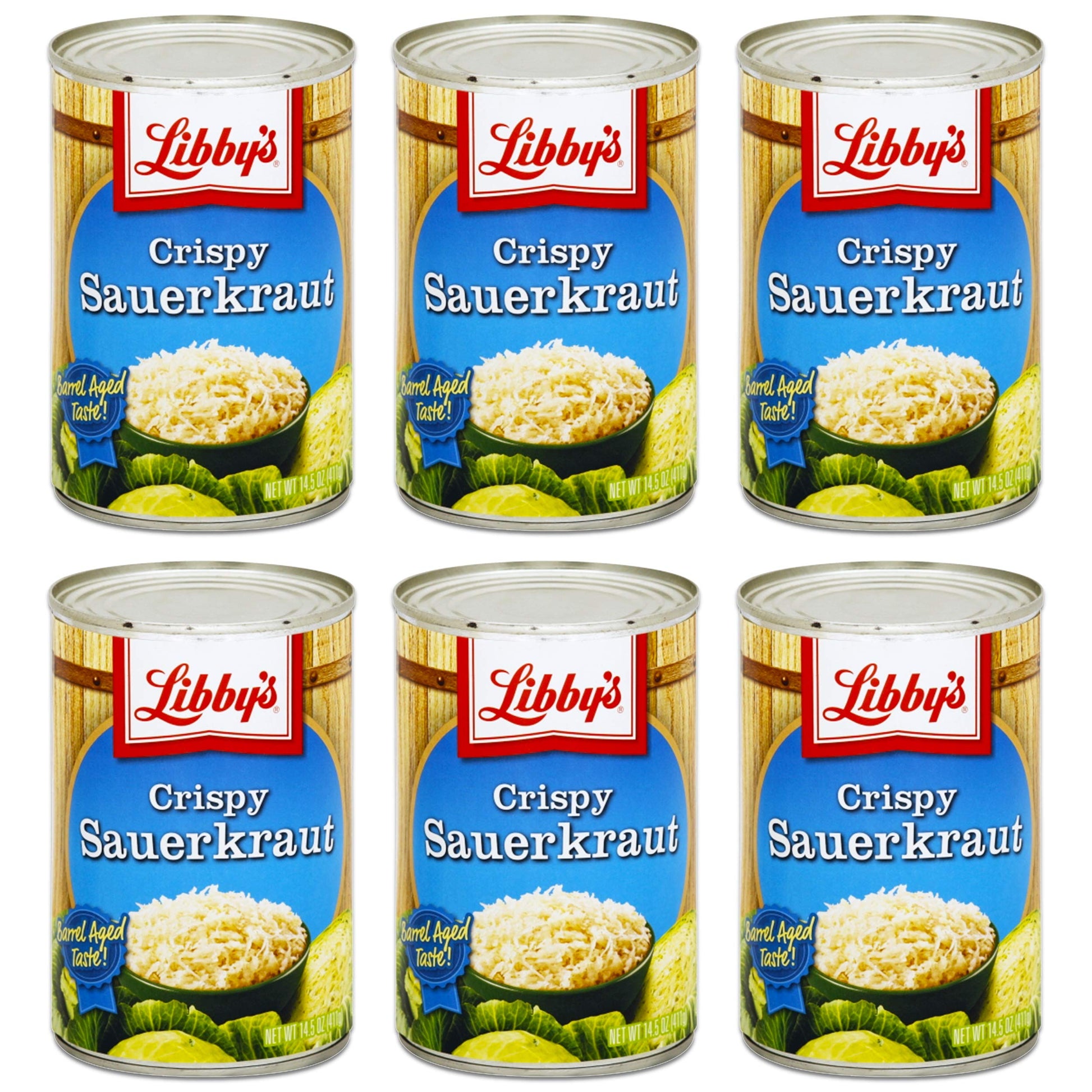 Libby'S Crispy Sauerkraut, 14.5-Ounce Cans (Pack Of 6)