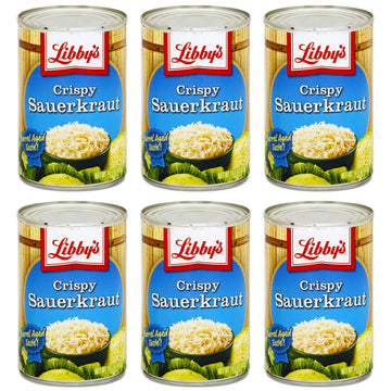Libby'S Crispy Sauerkraut, 14.5-Ounce Cans (Pack Of 6)