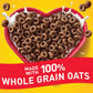 Chocolate Cheerios, Heart Healthy Gluten Free Breakfast Cereal, Made with Whole Grain Oats, Family Size, 19.2 oz