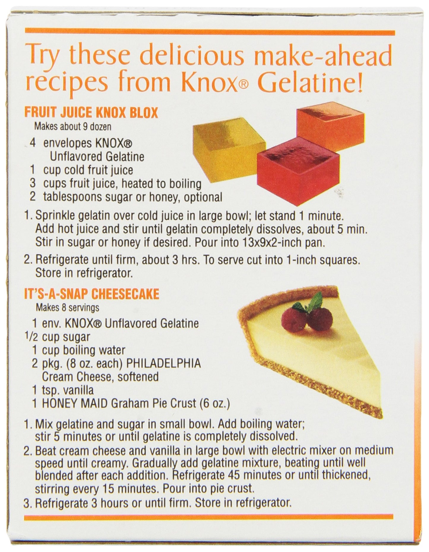 Knox Unflavored Gelatin, 4 Count (Pack of 12)