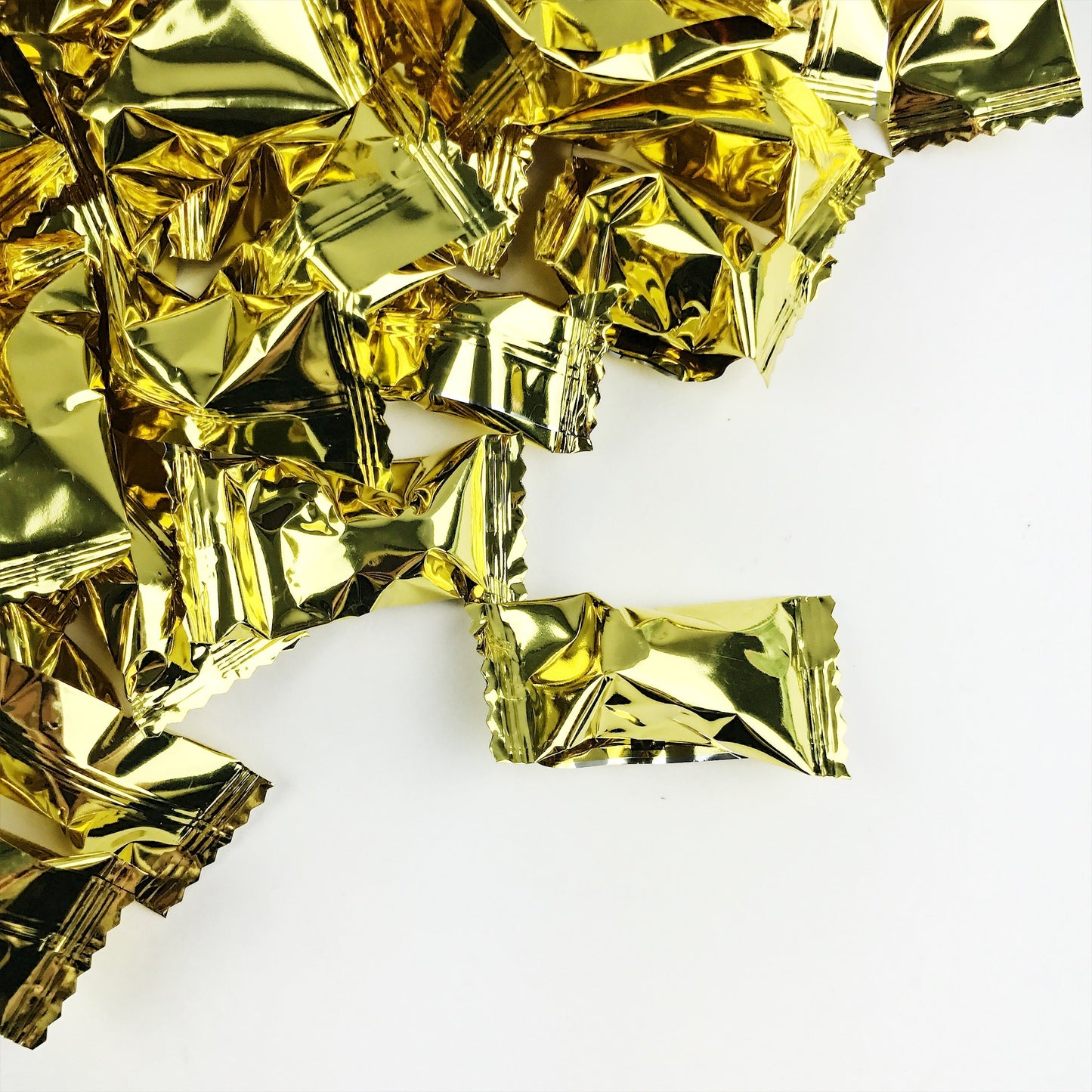 Candy Envy - Gold Foil Buttermints - 13 Oz. Bag - 100 Indiv. Wrapped Mints