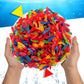 Gummy Worms Candy, Assorted Fruit Flavored (1 Pound Bag)