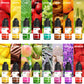 Food Flavoring Oil - 16 Pack X .34 Fl Oz Concentrated Flavor Oil Extracts For Baking, Cooking, Candy - Water & Oil Soluble Lip G