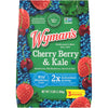 Wymans Cherry Berry & Kale, 3 lb (Pack of 1) - Strawberries, Cherries, Wild Blueberries & Kale