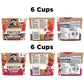 Quaker Instant Oatmeal Express Cups, 10g Protein, 2 Flavor Variety Pack, 2.11 Ounce (Pack of 12)