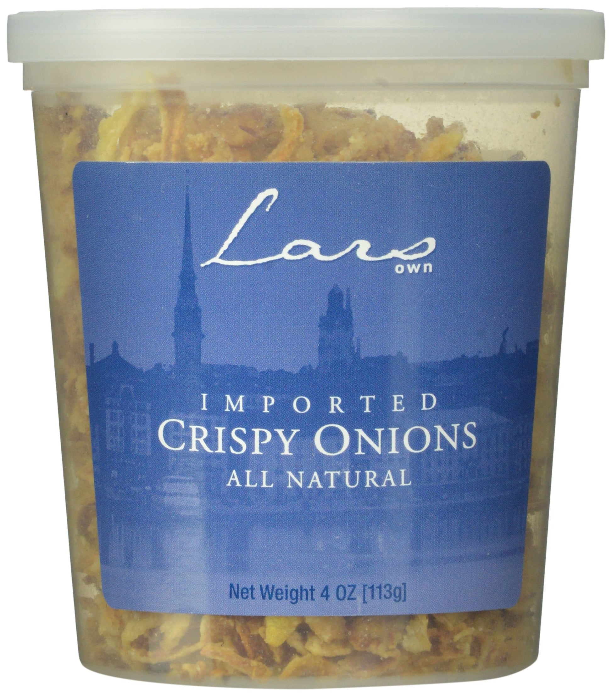 Lars' Own Crispy Onions, 4-Ounce Containers (Pack Of 12)