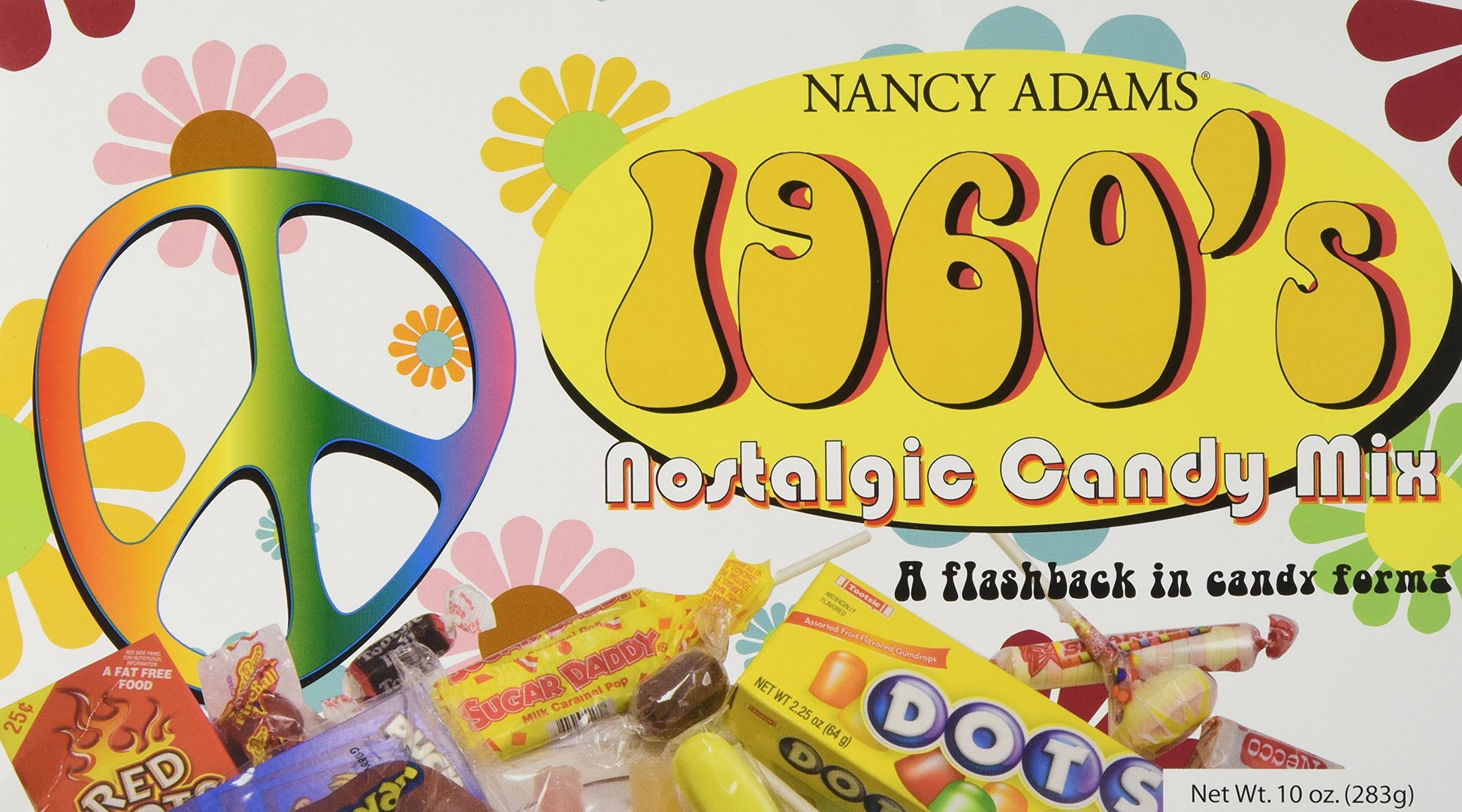1960'S Retro Candy Gift Box-Decade Box Gift Basket - Classic 60'S Candy, 10Oz