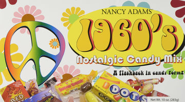 1960'S Retro Candy Gift Box-Decade Box Gift Basket - Classic 60'S Candy, 10Oz