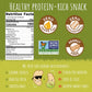 Sunshine Nut Company Whole Roasted Lightly Salted Cashews, Handful of Herbs Flavor, 6 Pack, 7 oz. Each, Gluten Free, Peanut Free
