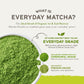 Sen Cha Naturals Organic Everyday Matcha Powder, Authentic Japanese Matcha Green Tea Powder, Premium First & Second Harvest Culi