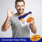 Kosher Salmon Fillet Fish, Parve MRE Meal Ready to Eat, Protein Food (3 Pack) Prepared Entree Fully Cooked, Shelf Stable Microwa
