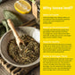 Gardenika Organic Lemon Spearmint Herbal Loose Tea - Caffeine-Free, Kosher - 4 oz