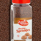 Bakers Choice Chocolate Sprinkles For Ice Cream Toppings - Chocolate Jimmies Sprinkles For Baking - Dairy Free, Kosher 10 Oz.