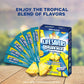 SINGLES TO GO! Lifesavers Pineapple Punch Drink Mix, 72 Sticks (6 Boxes, 0.12 oz each)